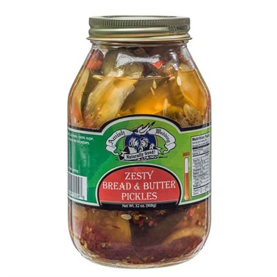 Amish Wedding Zesty Bread & Butter Pickles, 32 oz