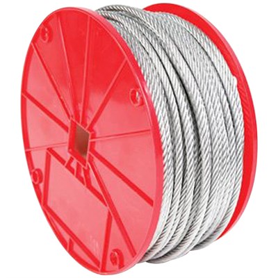 Koch Industries 7 x 19 Galvanized Cable, 3/8-Inch by 500-Feet