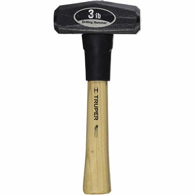 Truper 3-lb Drilling Hammer with 16-in Hickory Handle