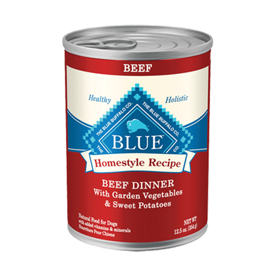 Blue Buffalo Homestyle Recipe Beef Dinner with Garden Vegetables, 12.5 oz