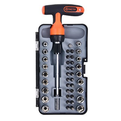 43PC RATCHET T HANDLE SET