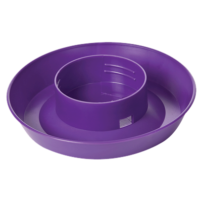 Miller Little Giant Manufacturing Plastic Waterer Base, Purple