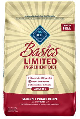 Blue Buffalo Basics Adult Salmon and Potato Recipe, 24 lbs