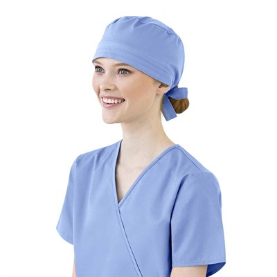 Wonderwink Unisex Solid Scrub Cap - Ceil Blue