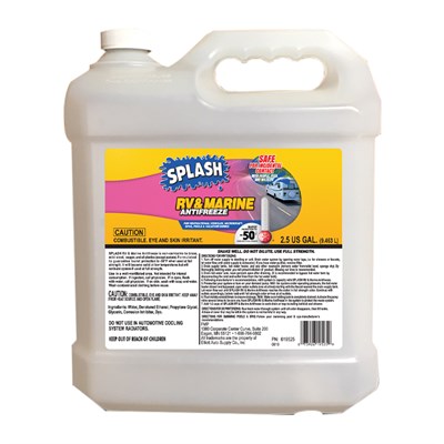 Splash RV & Marine - Antifreeze, 2.5 Gallon