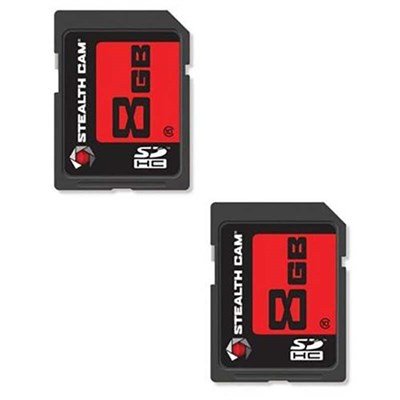 Stealth Cam 8GB SD Memory Card, 2 pack