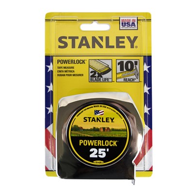 Stanley Powerlock 25-foot Tape Measure