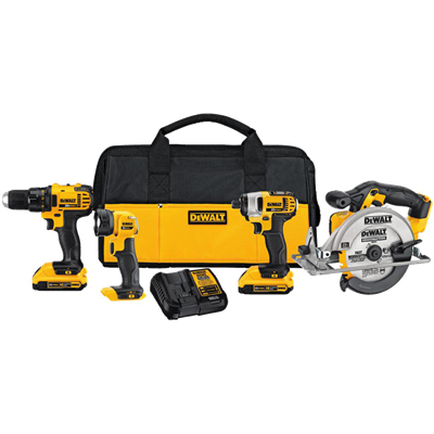 Dewalt 20V MAX Lithium-Ion Cordless Combo Kit