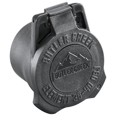 Butler Creek Element Scope Cap Objective 35-40mm - Black (Clamshell)