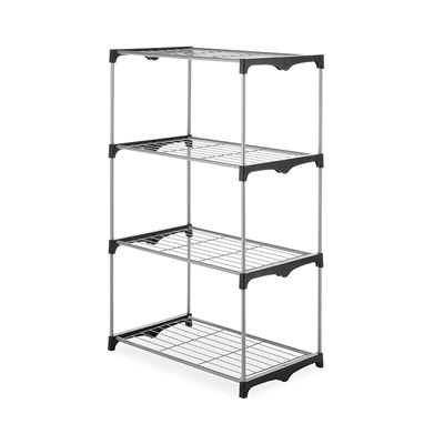 Whitmor 4 Tier Shelf Tower & Closet Organizer