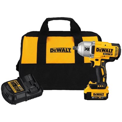 DEWALT DCF899M1 / DCB204 20V MAX(TM) XR 20.0 1/2-Inch Cordless Impact Wrench