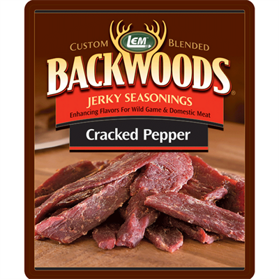 LEM Backwoods Cracked Pepper Jerky Seasoning