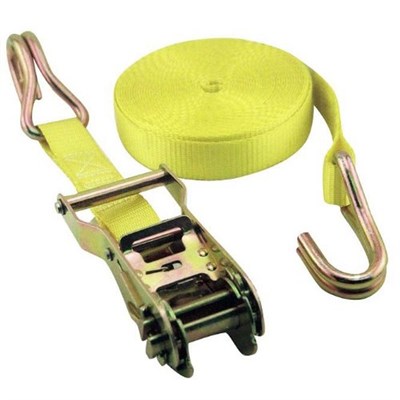 Erickson 1-in X 15-ft Ratchet Strap, 3,000 LB. Break Strength