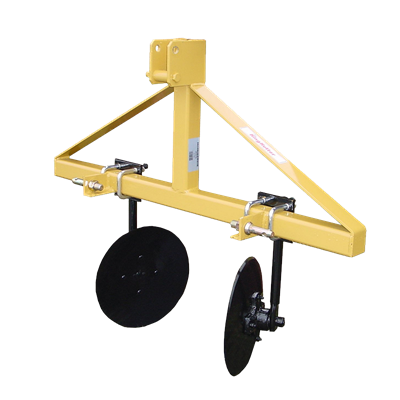 King Kutter 3-Point Disc Bedder - Yellow