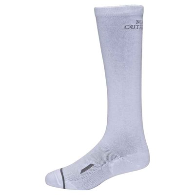 Noble Outfitters All-Around 2.0 White Cotton Over the Calf Boot Sock - L