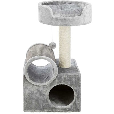 Trixie Pet Tolar Gray Cat Condo Tower